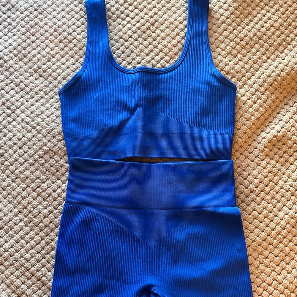 Amazon workout set - Blue